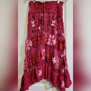 Handmade Crochet Midi Skirt